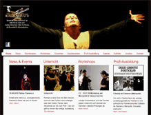 Tablet Screenshot of flamenco-renate-wagner.de